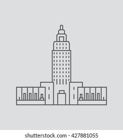 Louisiana  Vector Illustration