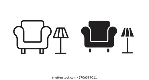 Lounge icon vector illustration. Flat design. Graphic design vector symbols.