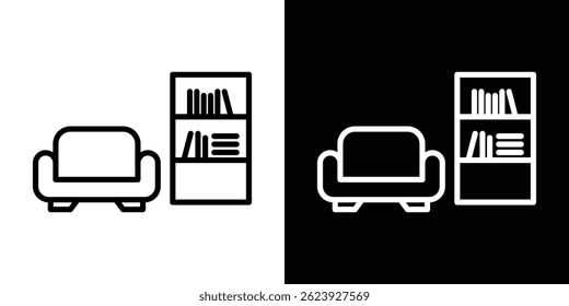 Lounge icon vector for web and mobile app. Symbol isolated.