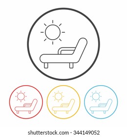 lounge line icon