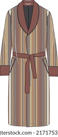 LOUNGE WEAR DRESSING GOWN AND ROBE COAT FOR MEN AND BOYS WEAR VECTOR