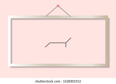 Lounger Beach Sunbed Chair vector icon . Lorem Ipsum Illustration design