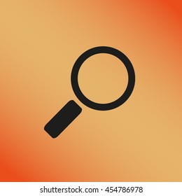 Loupe icon.