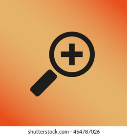Loupe icon.