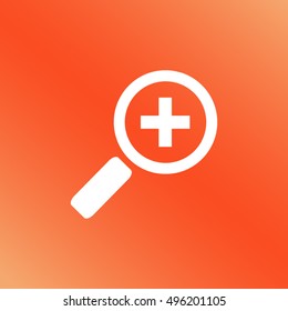 Loupe icon.