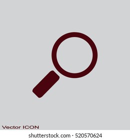 Loupe icon.