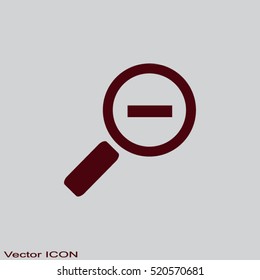 Loupe icon.