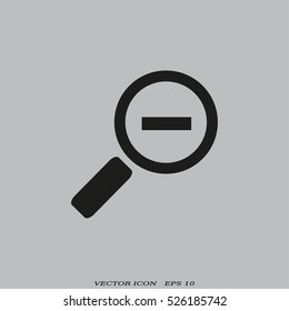 Loupe icon.