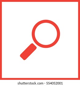 Loupe icon.