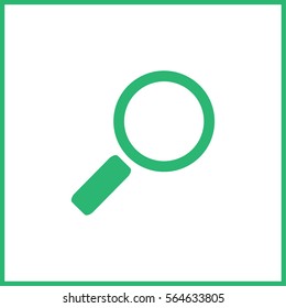 Loupe icon.