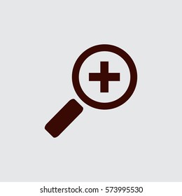 Loupe icon.