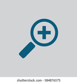 Loupe icon.