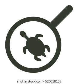 loupe icon illustration isolated vector sign symbol