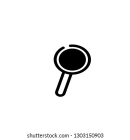 loupe icon vector
