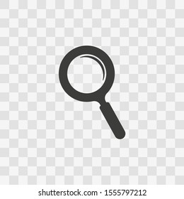 Loupe icon. Vector in flat design