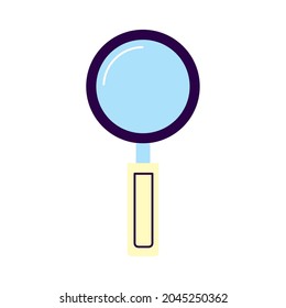 loupe or magnifying glass icon