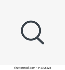 loupe, magnifying glass search icon