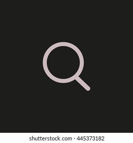loupe, magnifying glass search icon