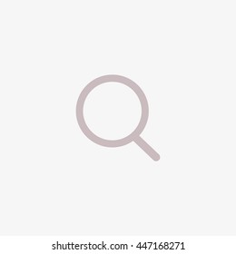 loupe, magnifying glass search icon