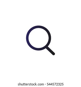 loupe, magnifying glass search icon