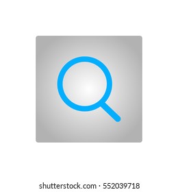 loupe, magnifying glass search icon