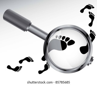 loupe magnifying objects (magnifying glass lens vector image)