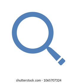 Loupe, search icon. Vector sign, pictogram, illustration. Logo for scan isolated on white background.