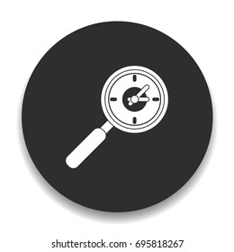 loupe time icon