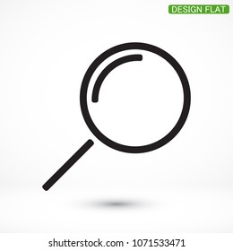 Loupe   vector icon 