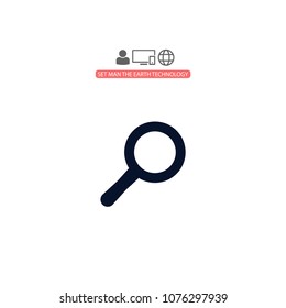 Loupe   vector icon