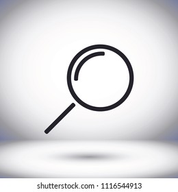 Loupe   vector icon 