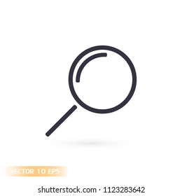 Loupe   vector icon 