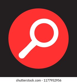 Loupe   vector icon