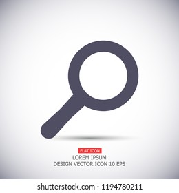 Loupe   vector icon