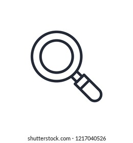 Loupe vector icon