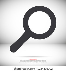 Loupe   vector icon