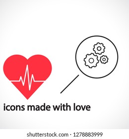 Loupe   vector icon 