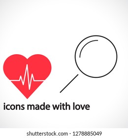 Loupe   vector icon 