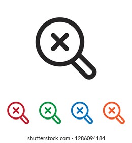 Loupe vector icon