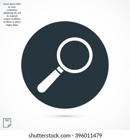 loupe vector icon