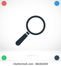 loupe vector icon