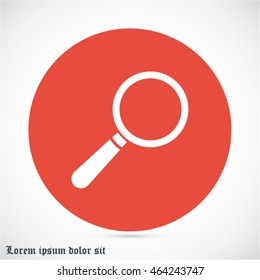 loupe vector icon