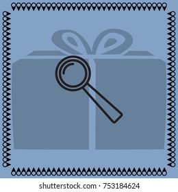 Loupe vector icon