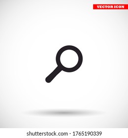 Icono vectorial de la lubina, lorem ipsum Diseño plano