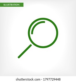Icono vectorial de la lubina, lorem ipsum Diseño plano