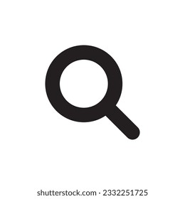 Loupe vector icon. Magnifier flat sign design. Zoom symbol pictogram. UX UI icon