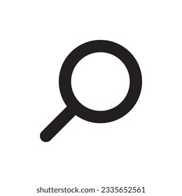 Loupe vector icon. Magnifier flat sign design. Zoom symbol pictogram. UX UI icon