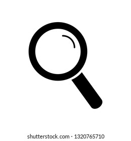 loupe,lupe,search,zoom tool,black simple icon on white