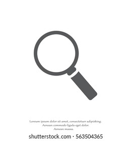 Loupe,Search icon.