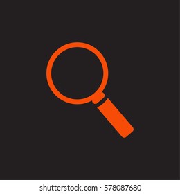 Loupe,Search icon.